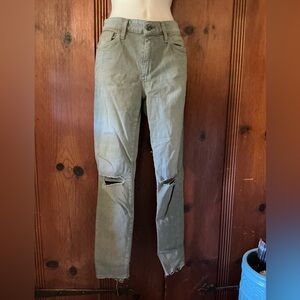 Joe's Jeans Olive Skinny Jeans